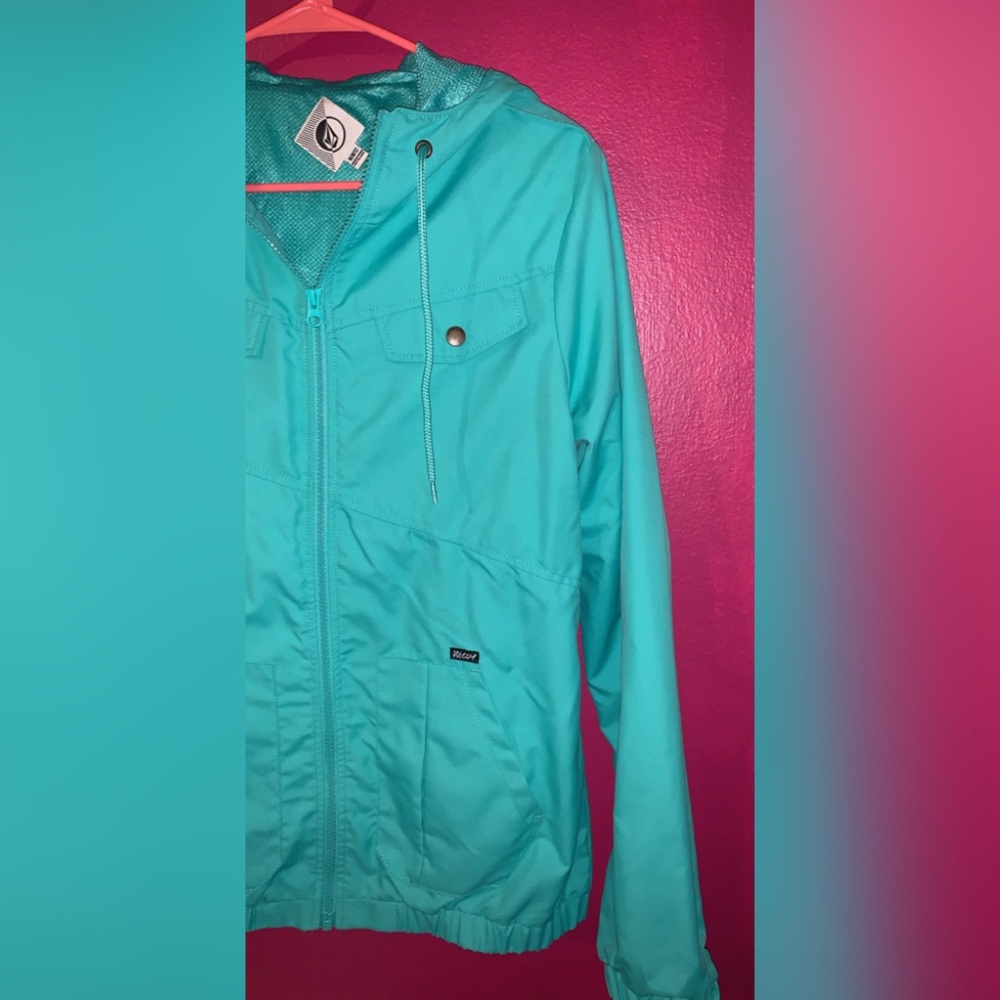 Volcom Teal Jacket - Picture 4 of 7